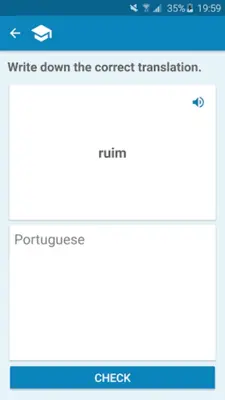 NL-PT Dictionary android App screenshot 3